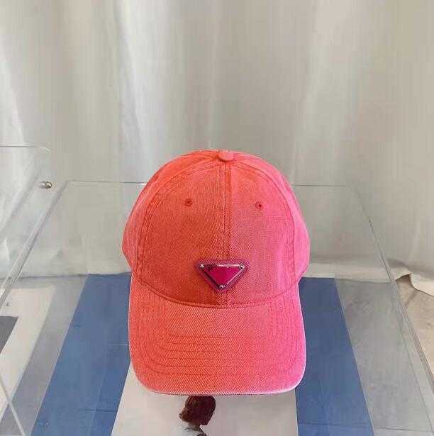

Fashion 7 Colors Ball Cap Mens Designer Baseball Hat Luxury Unisex Caps Adjustable Hats Street Fitted Casual Sports Casquette Triangle 2023, Blue p