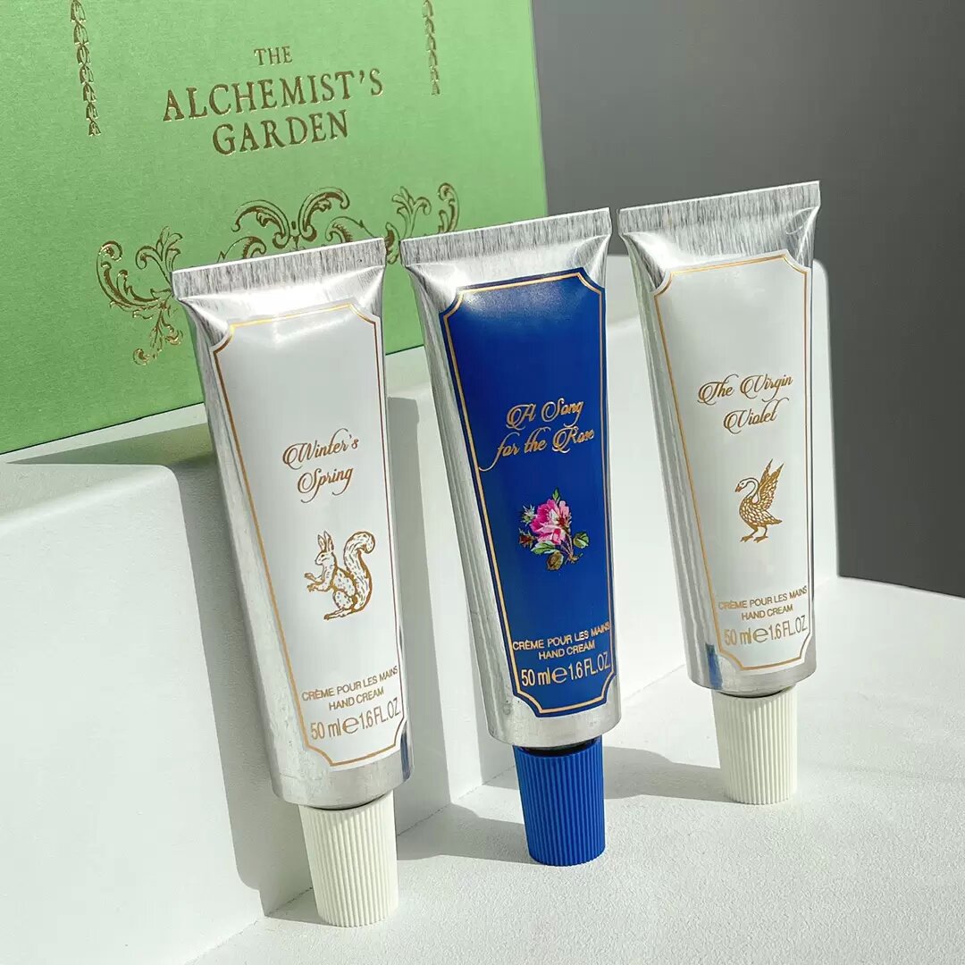 

Hand Cream 50ml with 3pcs a Set 1.6fl.oz Creme Pour Les Mains Garden Hands Creams 3 in 1 Gift Box Handcare Lotion Fast ship