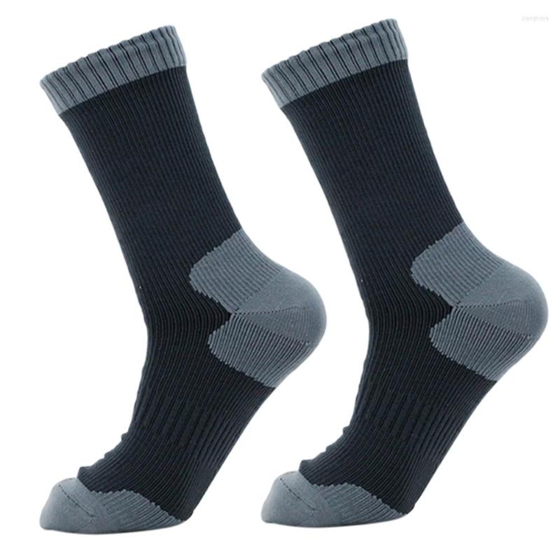 

Sports Socks 1 Pair Sport Waterproof Breathable Road Bicycle For Men Women Outdoor Hiking Climbing Cycling Skiing Trekking, Picture shown
