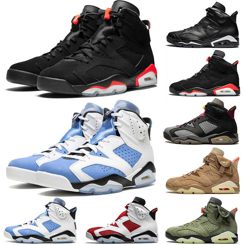 

DMP 6s Mens Basketball Shoes Floral Black Cat UNC Electric Green British Khaki Outdoor Men Outdoor Sports Trainers