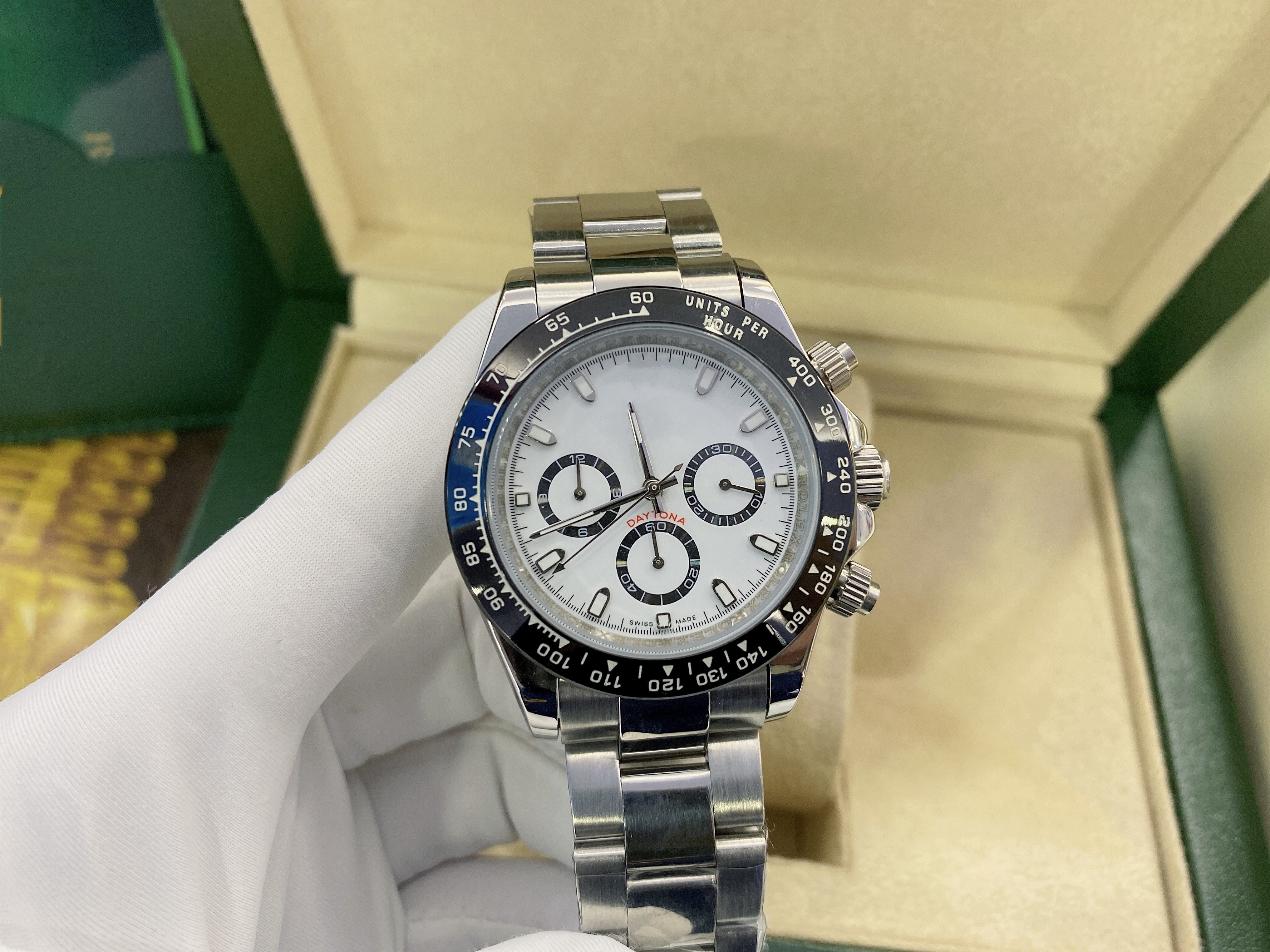 

With original box luxury Fashion Style mens watches automatic mechanical full stainless steel Gliding clasp Sports wrist watch for men waterproof sale Classic 2044, Style 10 original box+watch