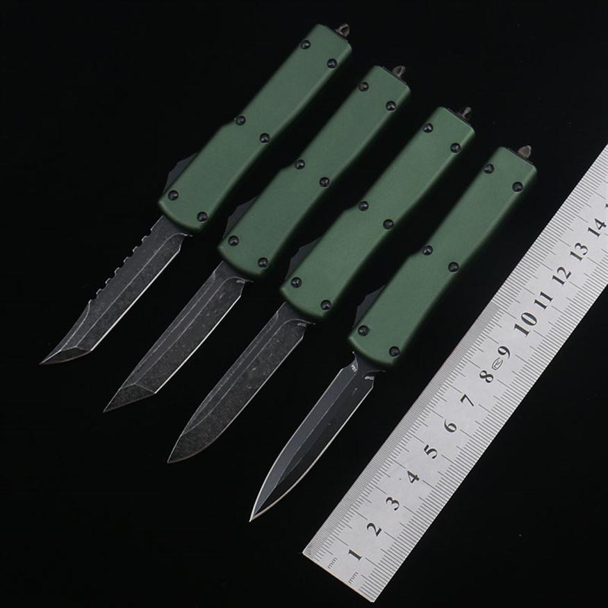 

New US Italian Style D2 Automatic Knife UTX-70 Tanto Single Action Outdoor EDC Tool Pocket Survival Auto Knives BM 3310 3400 9600 9400 3161