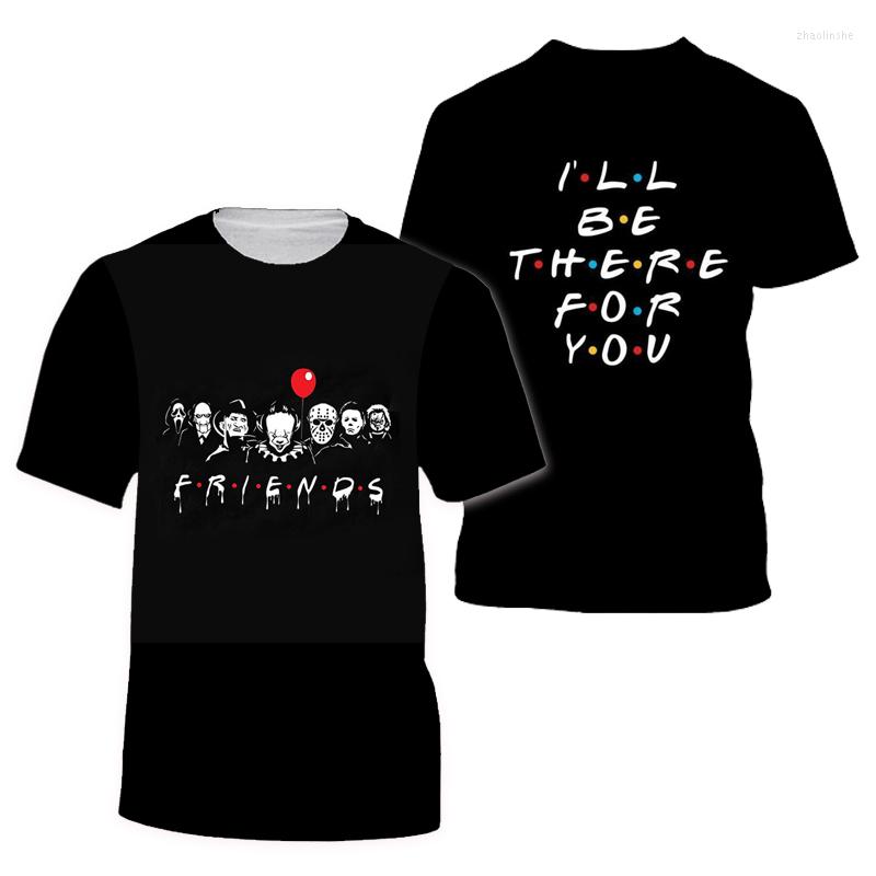 

Men's T Shirts The Friends 3D Print Short Sleeve Tshirt Top Men Women Fashion Casual Cool Shirt 2022 Harajuku Streetwear Oversized, Style 5