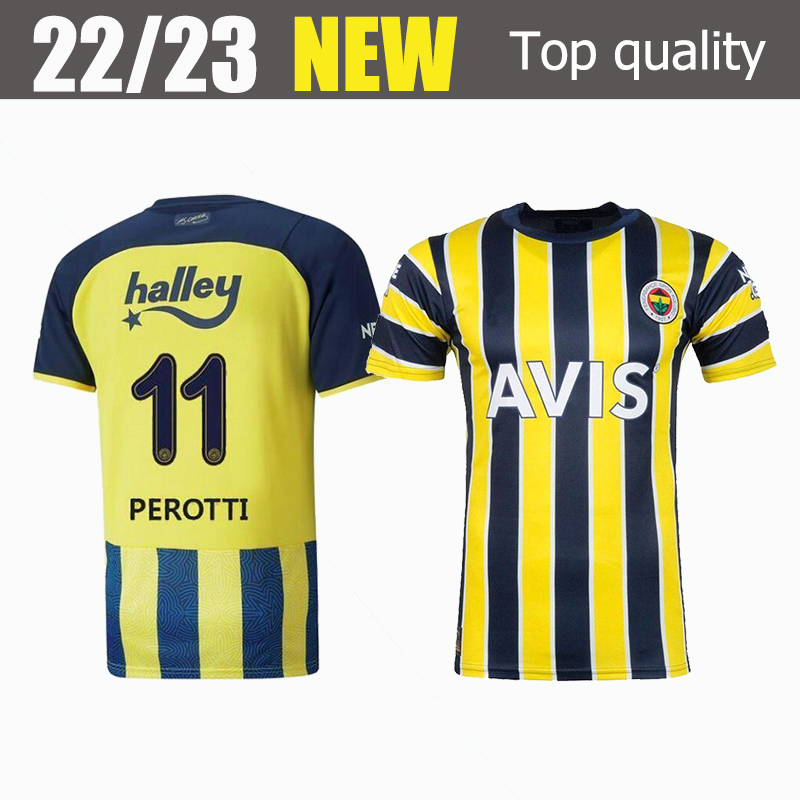 

2022 2023 Fenerbahce SK soccer jerseys BATSHUAYI JOSHUA KING GERALDINO MOR LINCOLN VALENCIA ROSSI KADIOGLU DURSUN Camiseta football shirts uniform