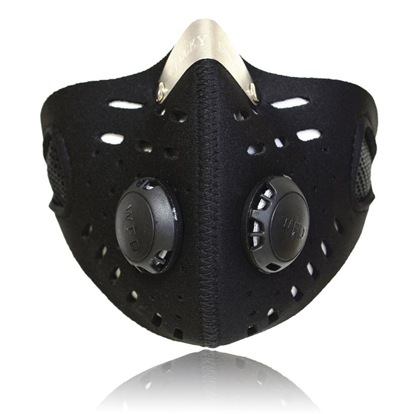 

Activated Carbon Anti-dust Endurance Windproof Dustproof Face Mask for Cardio Workout Running Cycling Fitness315N, As pic