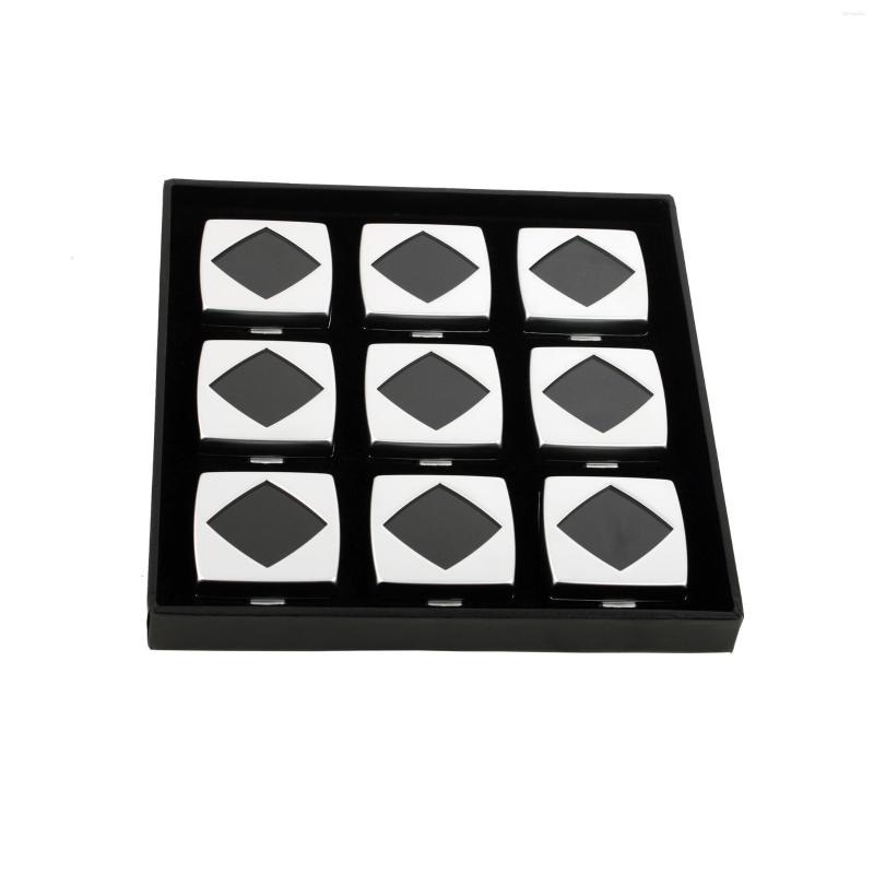 

Jewelry Pouches GemTrue Design High Quality Metal Loose Diamond Gemstones Display Boxes Tray