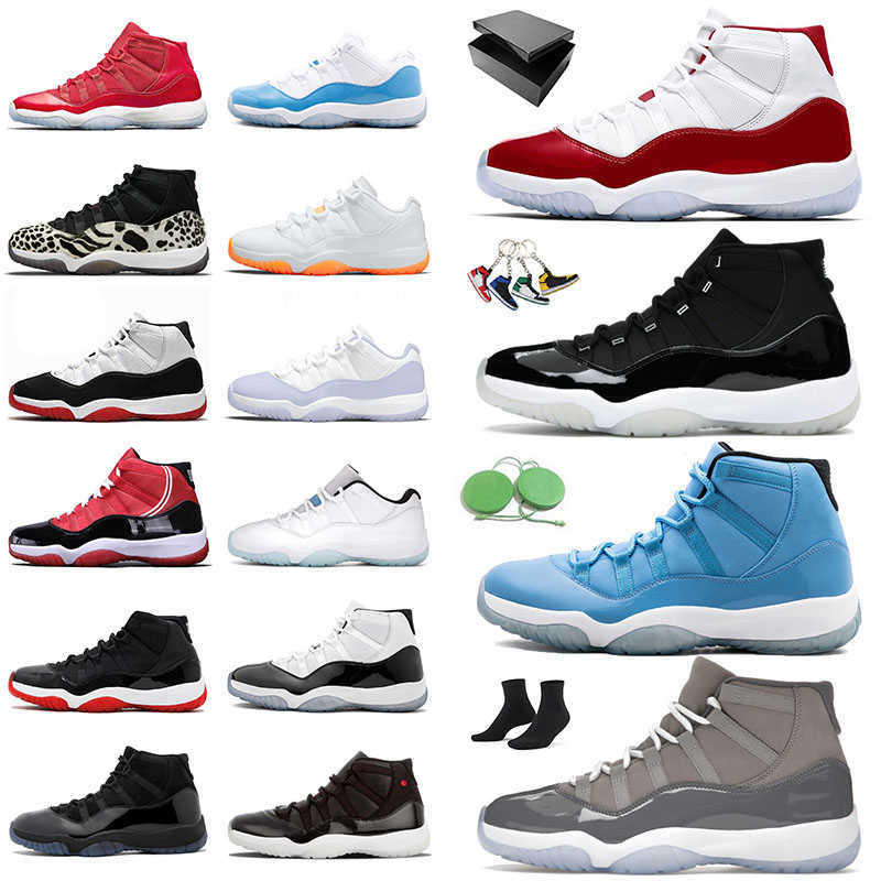 

11 Jumpman Basketball Shoes 2022 Cool Grey 11s Pure Violet Men Women Cherry 25th Anniversary Sneakers Sports Concord Pantone Trainers Low, 36-47 university blue