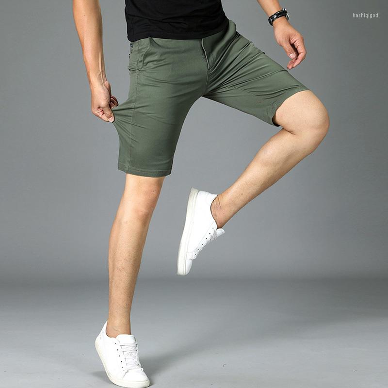 

Men's Shorts Summer Casual Regular Cotton Breathable S Bermuda Masculina Mid-waist Knee Length Cargo Men Big Size, Black