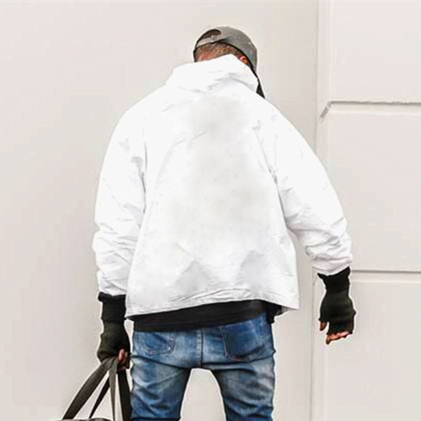 

For men women jacket couple hoodie fashion coats spring and autumn zipper hoodies Long Sleeve Outdoor jackets Luxury casual Hooded black white size -2xl clothing