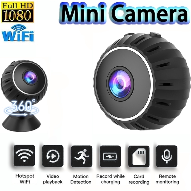 

Camcorders Mini WIFI Security Oculta Camera Micro Cam DVR De Vigilancia Smart Home Surveillance Espia Hiden Action Small Video Recoreder 221108, Only camera
