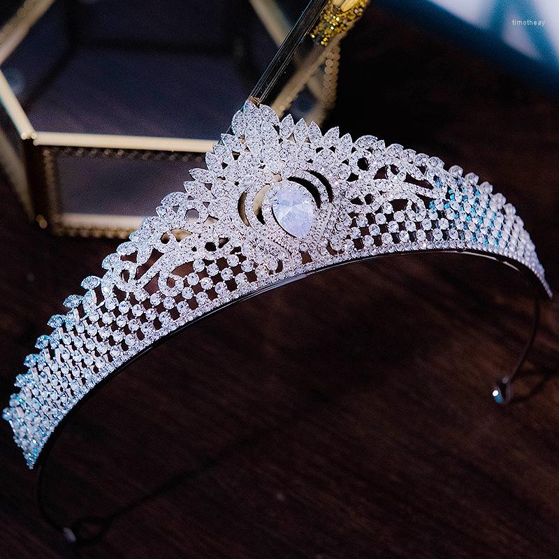 

Hair Clips Zircon Tiara Princess Crown Bride Wedding Accessories Selling