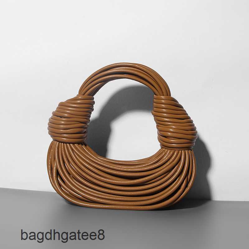 

2022 Jodie Fashion Handbag Designer Venetas Bag Bags Dumpling Bottegas Doulbe Knott Handbags Ank8, Wine red