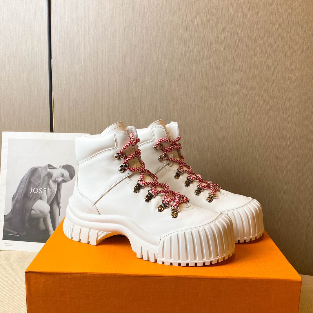 

Boots Ankle Women Designers Ruby Martin Boots and Nylon Boot military inspired combat bouch attached to the with bags size 35-41, Box