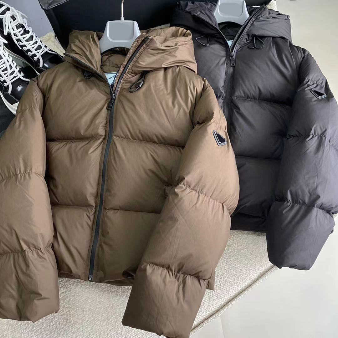 

Designer women down jacket parka fashion with the classic alphabet hooded short style warm puffer jacket A variety of color Winter new, 12