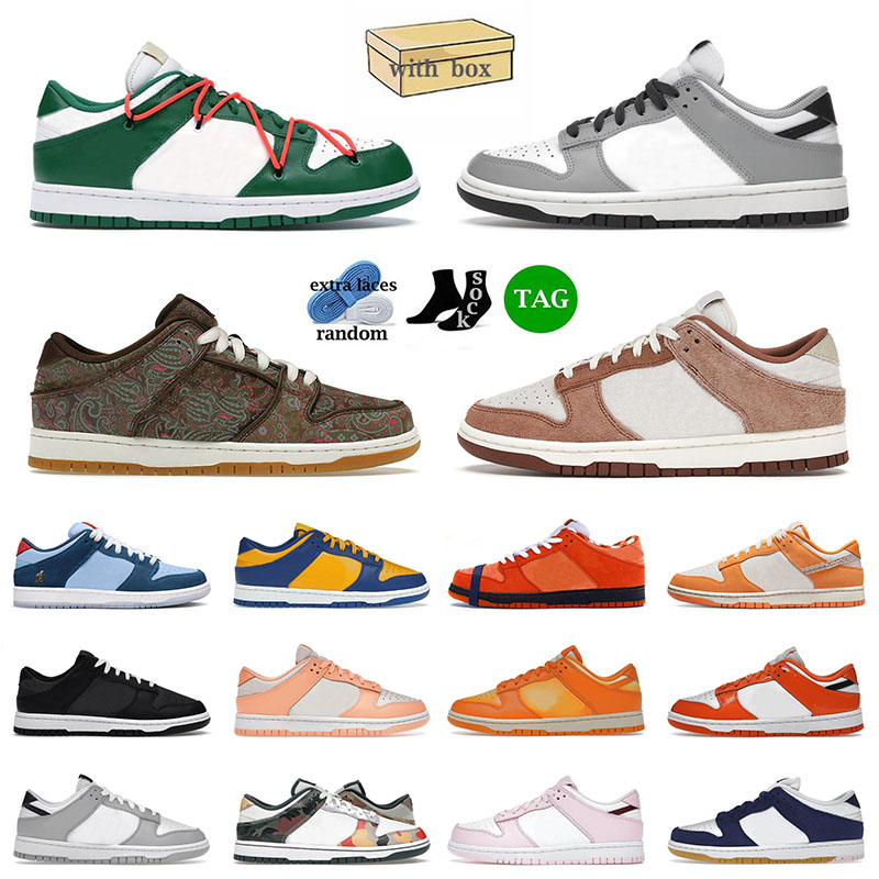 

2022 Arrival Sports Running Shoes for Mens Women Grey Fog Photon Dust Bordeaux Pink Oxford Argon Black White Panda GAI Skate Low Trainers Sneakers, 28