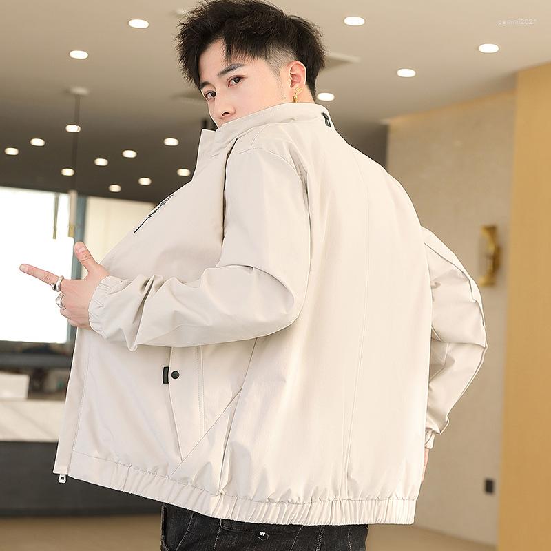 

Men's Jackets Men's Outerwear Bomber Korean Version Autumn Baseball Uniform Trend For Men Coats Casual Man Clothing 4XL, Black