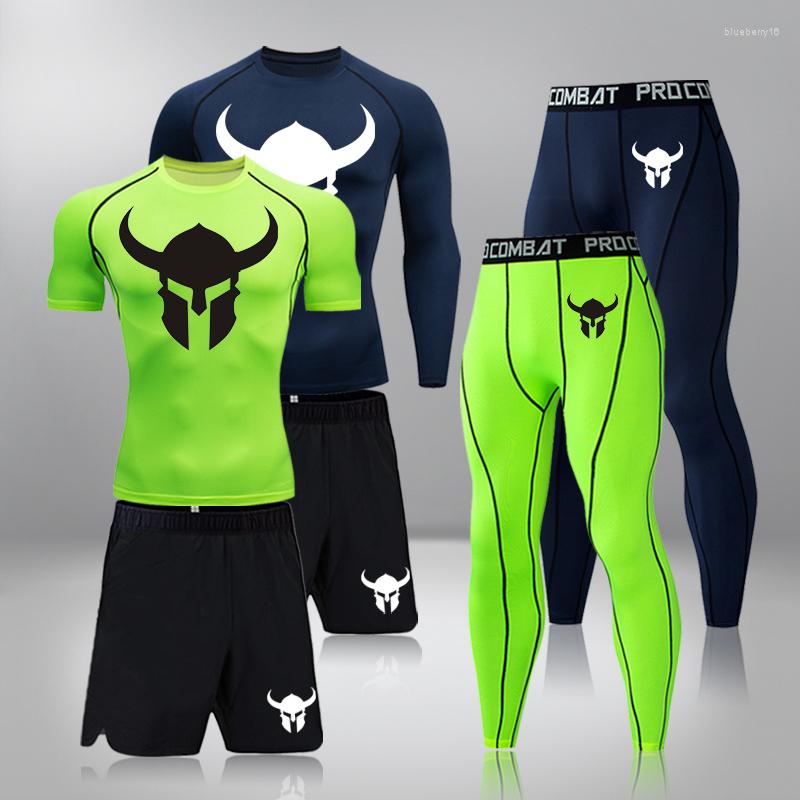 

Men' Tracksuits 3pcs/Set Men' Tracksuit Gym Fitness Compression Sport Suit Clothes Running Jogging Sports Wear T-shirt Exercise, 3-piece long sleeve