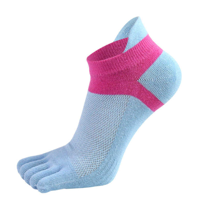 

Socks Hosiery New Woman Girl Harajuku Socks With Toes Cotton Candy Color Colorful Young Casual Fashion Ankle No Show Five Finger Socks T221102, Beige