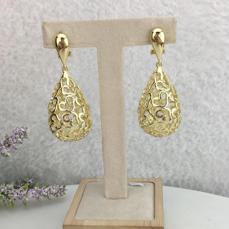 

Necklace Earrings Set Yuminglai Unique Big Fashion For Women FHK11745, Picture shown