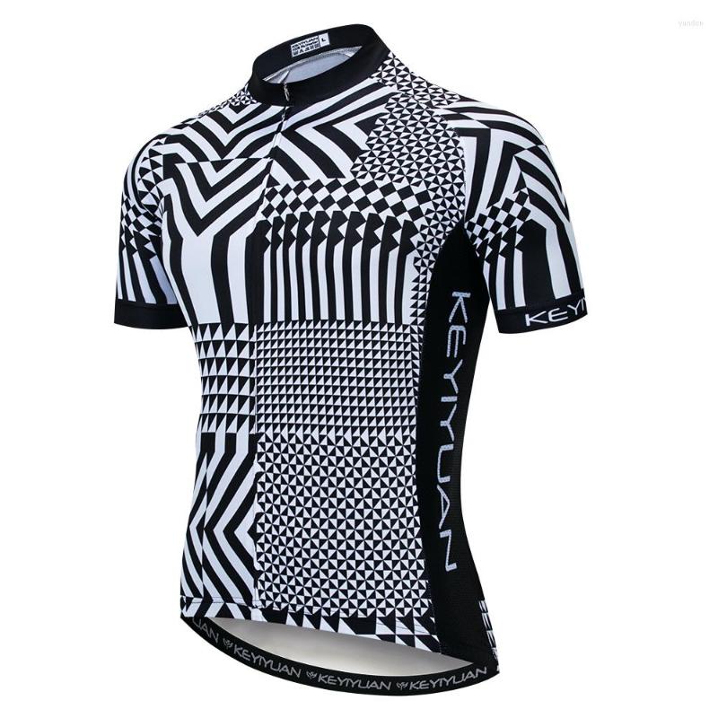 

Racing Jackets Keyiyuan Bicycle Road Cycling Men's Breathable And Quick-Drying Black, Jersey