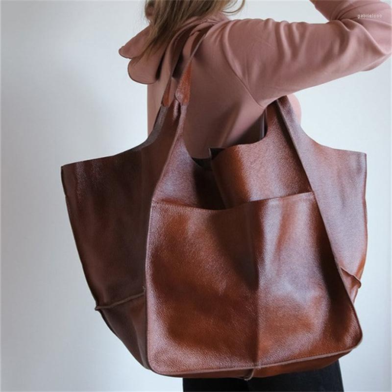 

Evening Bags Handbags For Women 2022 Designer Luxury Handbag Large Capacity Soft Leather Woman Bag Oversized Shoulder Lady Shopping Tote, Black