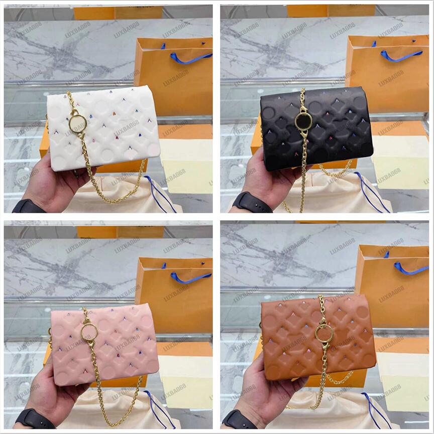 

Pochette Coussin Chain Shoulder Bag Floral Cushion Puffy Mini Flap Embossed Monograms Crossbody Women Designer Envelope Bags Luxury Clutch Purse, #01