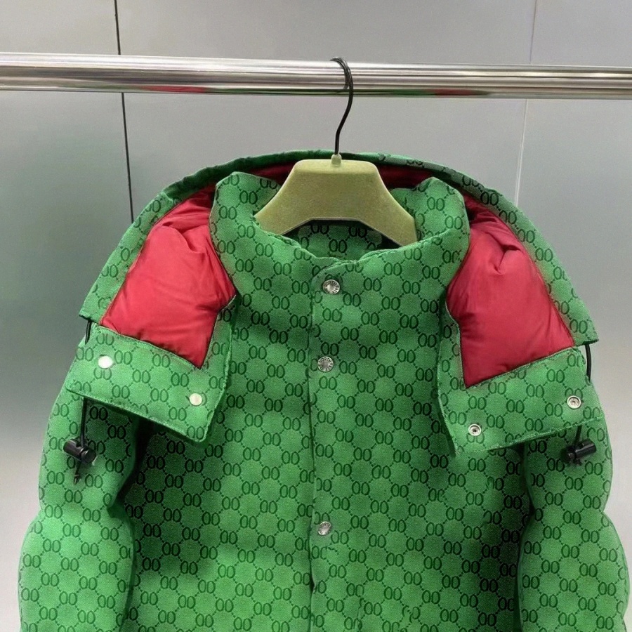 

Winter Men down parkas thich hooded designer mens jackets loose casual coat woman Letter White duck down X7V9#