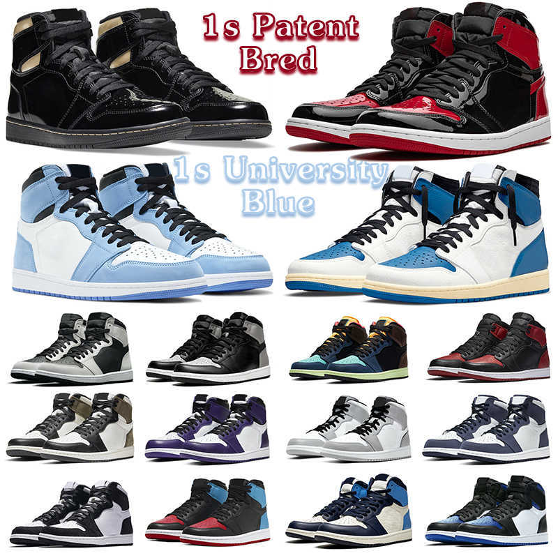 

Fragment Low 1s High Jumpman Men Basketball Shoes Patent Bred Toe Bordeaux University Blue Pine Green Pollen Hyper Royal Twist Mens Women, Shattered backboard 3
