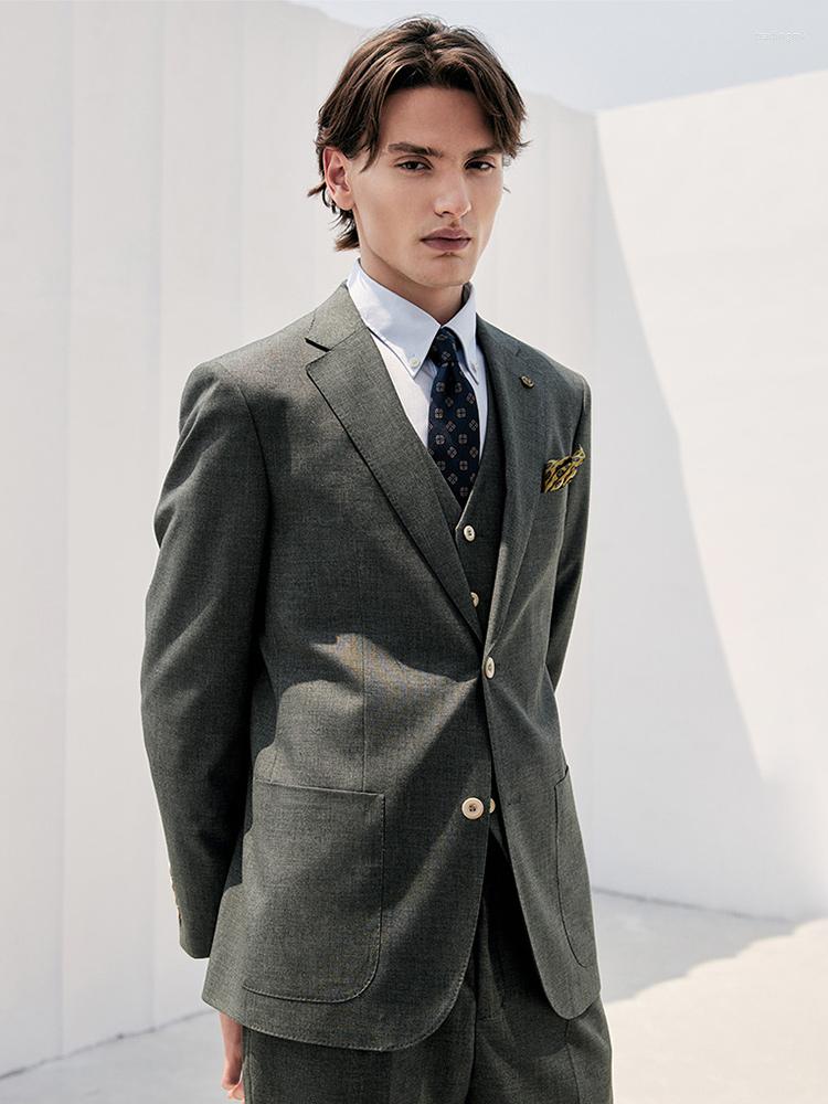 

Men's Suits Men Set 7% Linen Blazer Vest Pant 2022 Summer Thin Casual Wedding Groom Wear Leisure Businessman Clothes Plus Size 58, Blazer pant