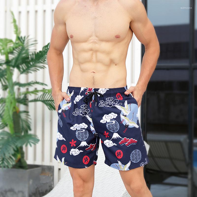 

Men's Swimwear T635 Print Sexy Surf Men Pool Swimming Bikinis 2022 Summer Board Beach Shorts Swimsuits Swim Briefs