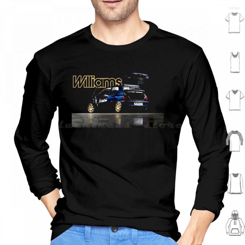 

Men' Hoodies Clio Williams Hoodie Cotton Long Sleeve Car Cars Classic Retro Nostalgia Nostalgic Mum, M-3-4baseball-black