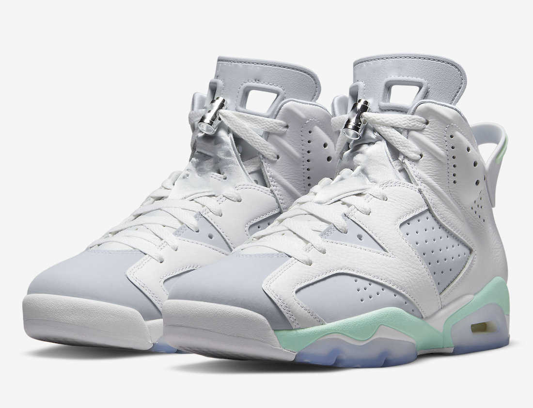 

Shoes 6 WMNS Mint Foam White Pure Platinum Men Women Sports Sneakers DQ4914-103 Original