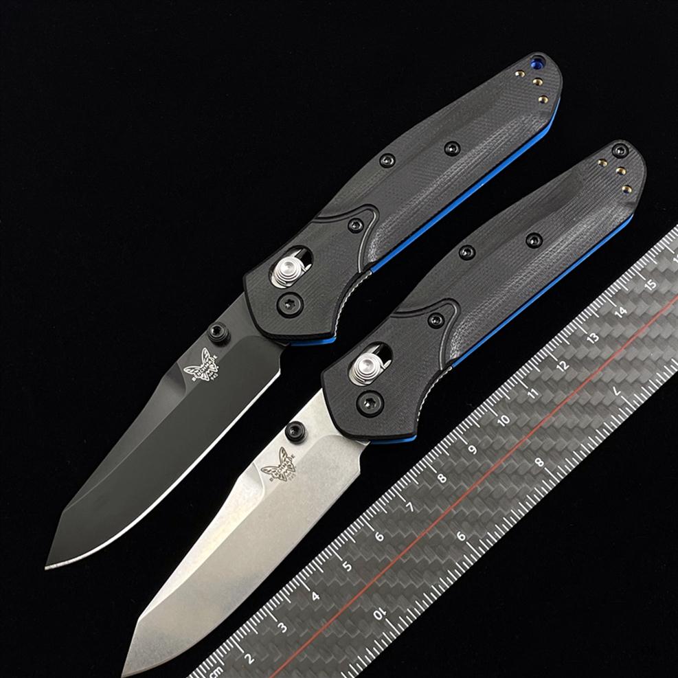 

Benchmade Mini BM945 945BK-1 Osborne AXIS Folding Knife 2 92 S30V Blade G10 Handles outdoor camping hunting pocket tactical self-defe205u
