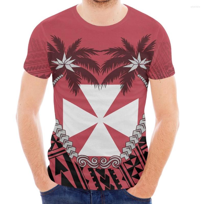 

Men's T Shirts Round Neck Short Sleeve Large Size Everyday Wear T-Shirt Wallis Print Coconut Tree Sweatshirt Summer Men's Leisure Style, Zsn870323003z74