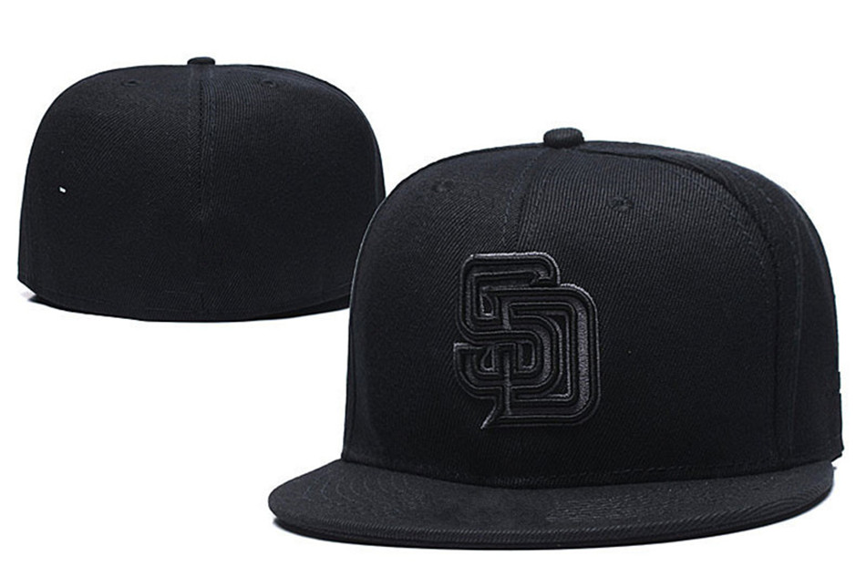 

San Diego Baseball Team Snapback Full Closed Caps Summer AS sd Letter gorras bones Men Women Casual Outdoor Sport Flat Fitted Hats Chapeau Cap casquette L-12, Style.10