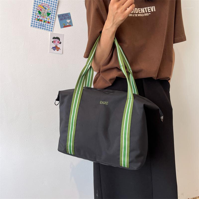 

Shoulder Bags Women's Crossbody Handbag Large Nylon Shopper Bag Luxury Designer Tote For Woman 2022 Trend Brands Female Handbags, Black