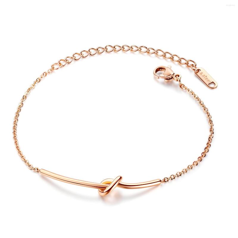

Bangle Women's Stainless Steel Bracelet Fashion Female Jewelry Chain Women