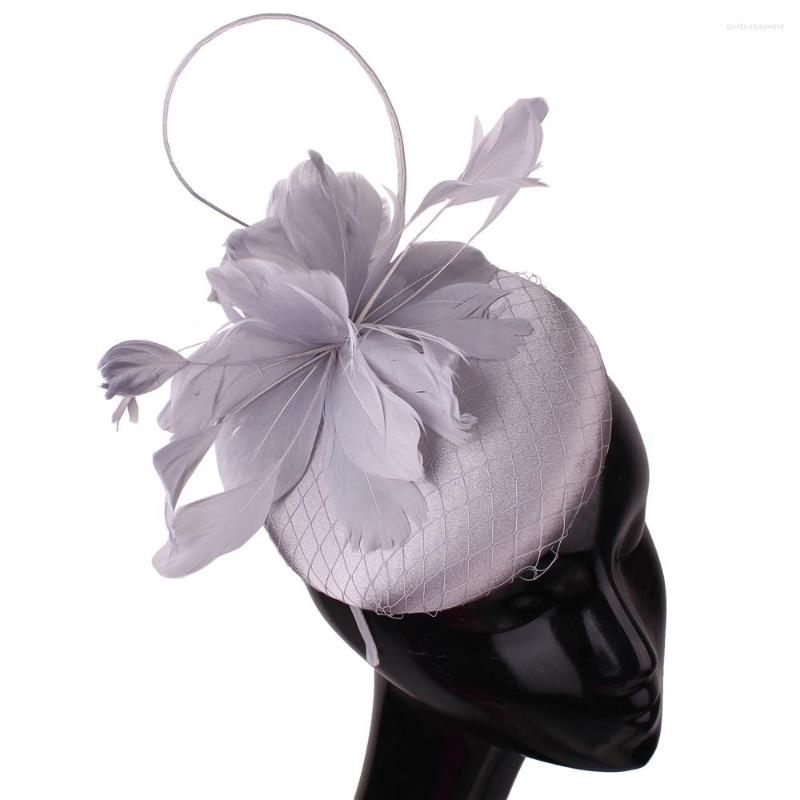 

Headpieces Women Cocktail Wedding Fascinator Hat Hair Clip Party Bridal Marriage Ladies Dress Accessories Headwear
