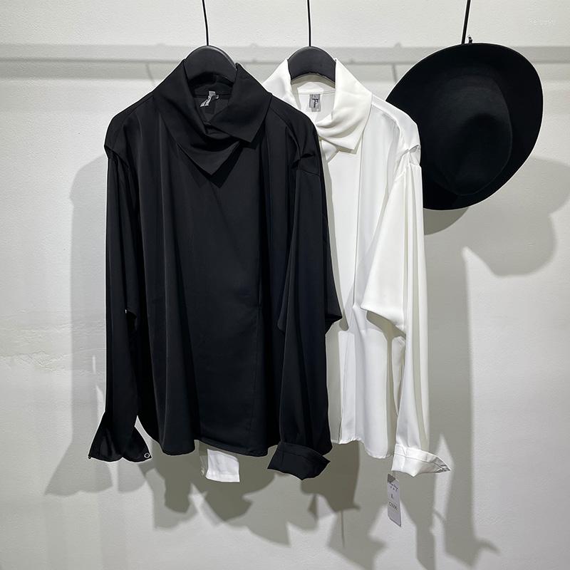 

Men's Casual Shirts Bn904 Fashion Men's 2022 Runway Luxury European Design Party Style Clothing, Black
