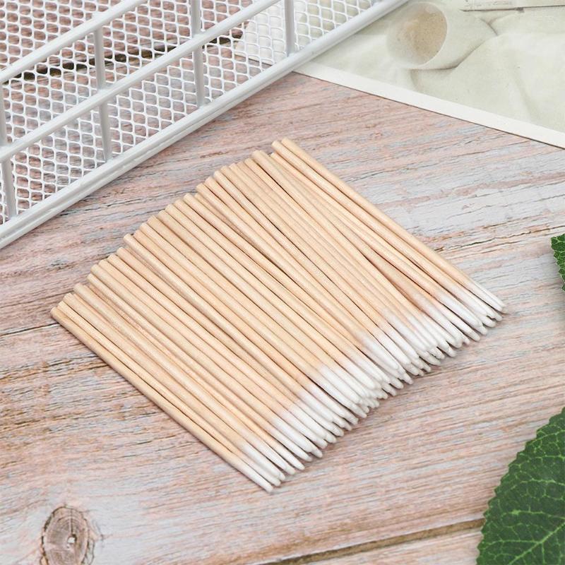 

Makeup Sponges Tools Accessories Micro Brushes Eyelash Removing Disposable Cotton Swab Eyeshadow Extension Sticks