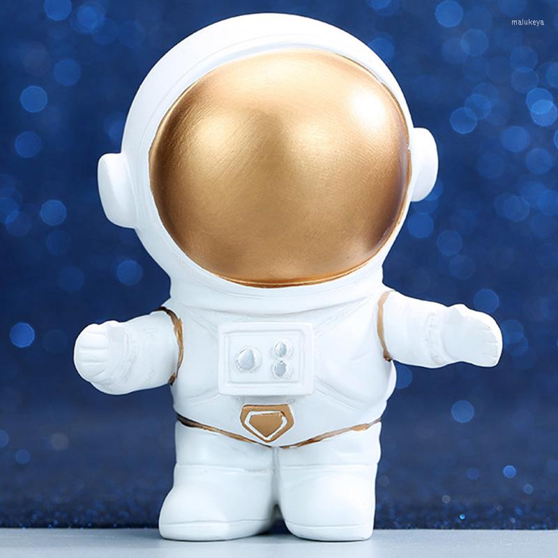 

Interior Decorations Car Decoration Doll Astronaut Resin Toys Gold Silver Fashion Ornaments Accessories For Girls Mans Gifts