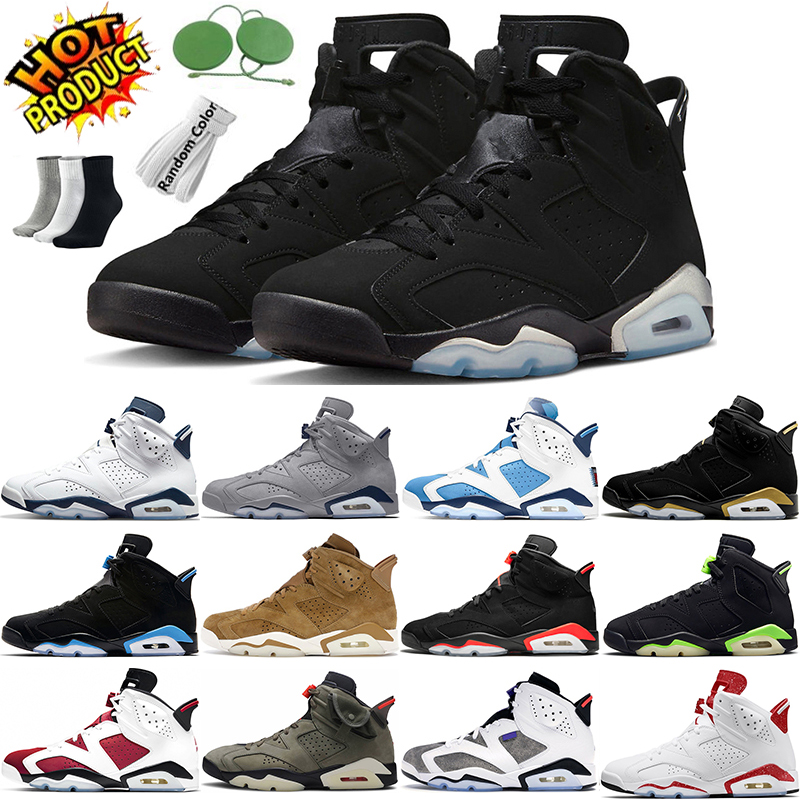 

jumpman 6 OG 6s Basketball shoes Black Metallic Georgetown Midnight Navy Infrared DMP Black Cat Carmine Varsity Red trainer sneakers sports, Oreo