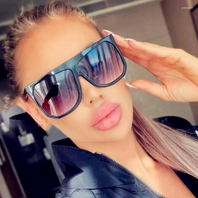 

Sunglasses OLOPKY 2022 Square Women Oversized Eyeglasses Women/Men Brand Designer Glasses Mirror Lentes De Sol Mujer