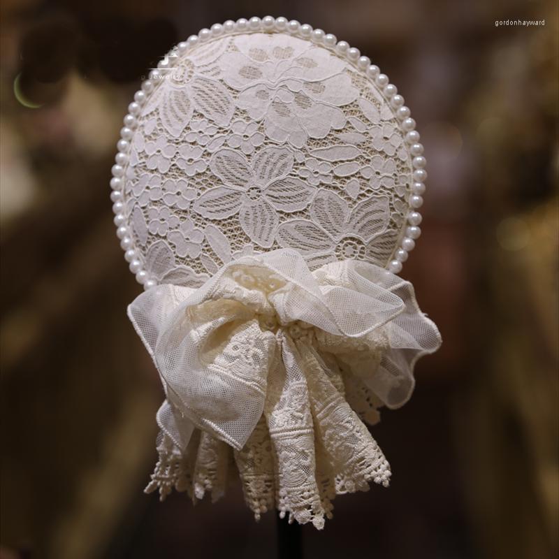 

Headpieces High End Customized Bride Wedding Dress Headwear Hair Accessories Hat Temperament European American And Korean Hats