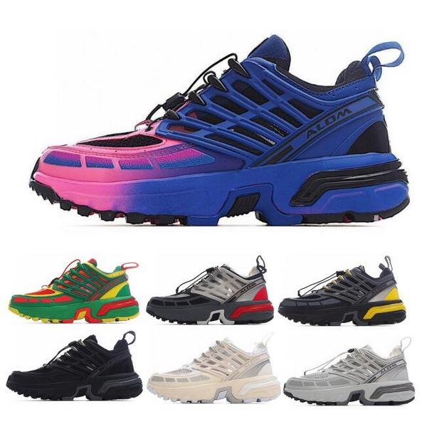 

Acs Pro Advanced Mens Woman Running Shoes Sneaker Black Unisex Sport Style Trekking Safari Outdoor Trainers, Blue