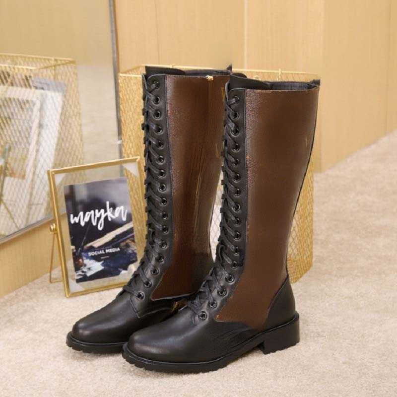

Brand Boots Designer Women Boot Fashion all-in-one boots with high heels Winter Classic Knee size 35-43, #9