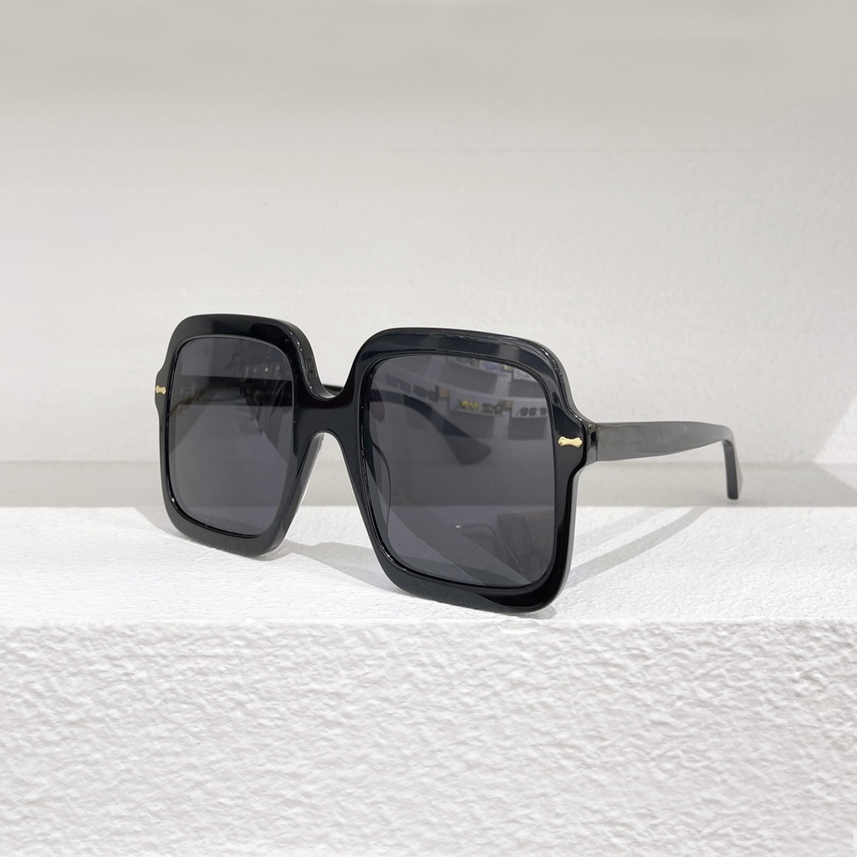 

1241 Oversized Square Sunglasses Black Grey Lenses Womens Summer Sunglass Shades Eyewear with Box