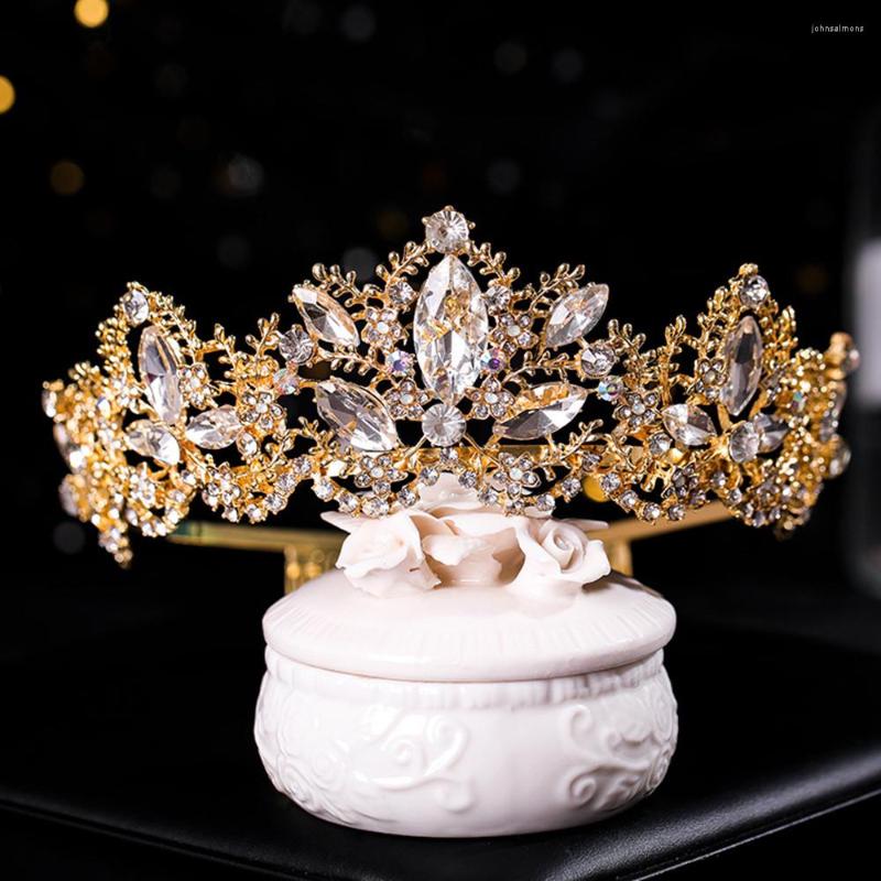 

Headpieces Itsmilla Bridal Crown Tiara Girl Hair Clip Princess Dress With Hairbrush Wedding Accessories Headbandhoop Rose Gold