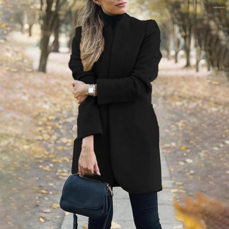 

Women's Trench Coats Winter And Jackets Women 2022 Plus Size Long Wool Coat Warm Korean Elegant Vintage Female Cloak Cape Khaki Jacket, Burgundy