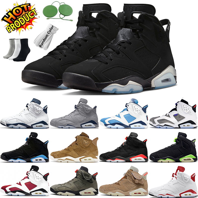 

jumpman 6 OG 6s Basketball shoes Black Metallic Georgetown Midnight Navy Infrared DMP Black Cat Carmine Electric Green Wheat trainer sneakers sports, British khaki